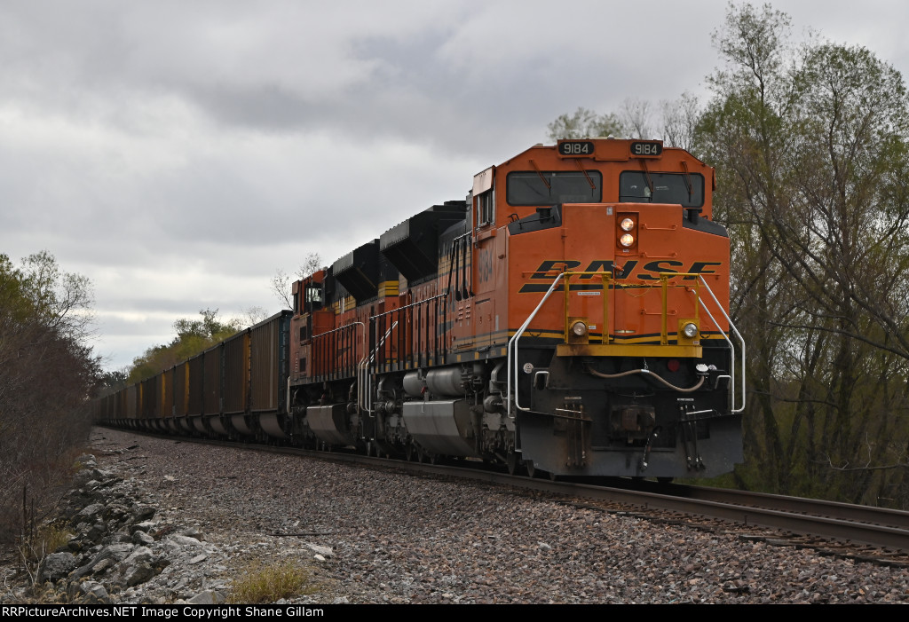 BNSF 9184 Dpu